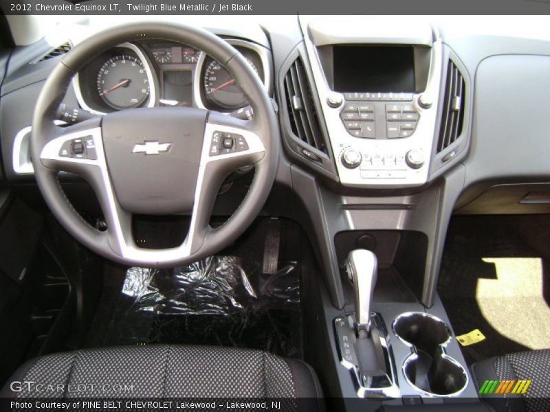 Twilight Blue Metallic / Jet Black 2012 Chevrolet Equinox LT