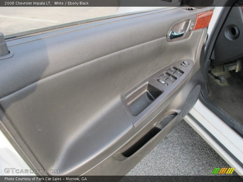 White / Ebony Black 2008 Chevrolet Impala LT