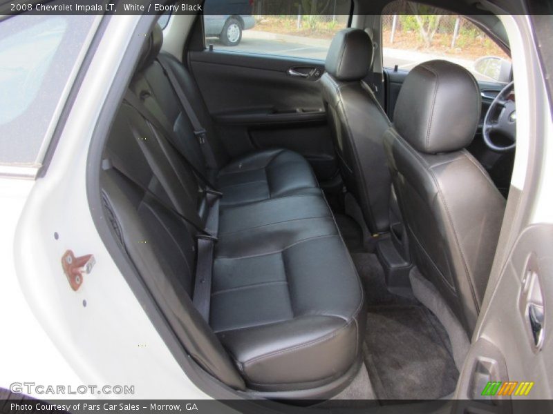 White / Ebony Black 2008 Chevrolet Impala LT