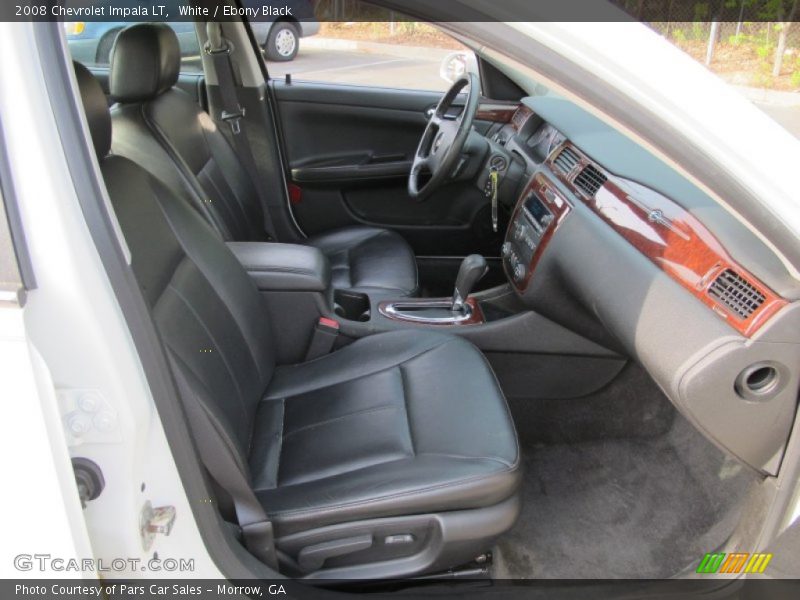 White / Ebony Black 2008 Chevrolet Impala LT