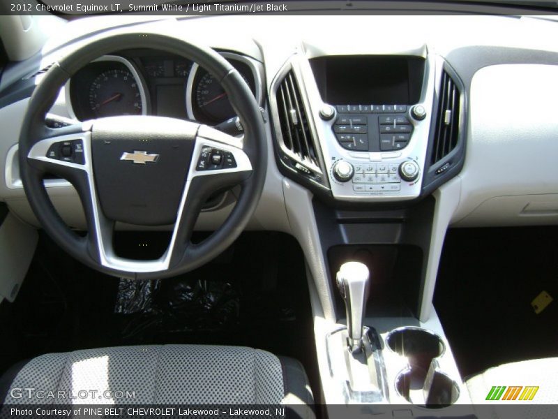 Summit White / Light Titanium/Jet Black 2012 Chevrolet Equinox LT