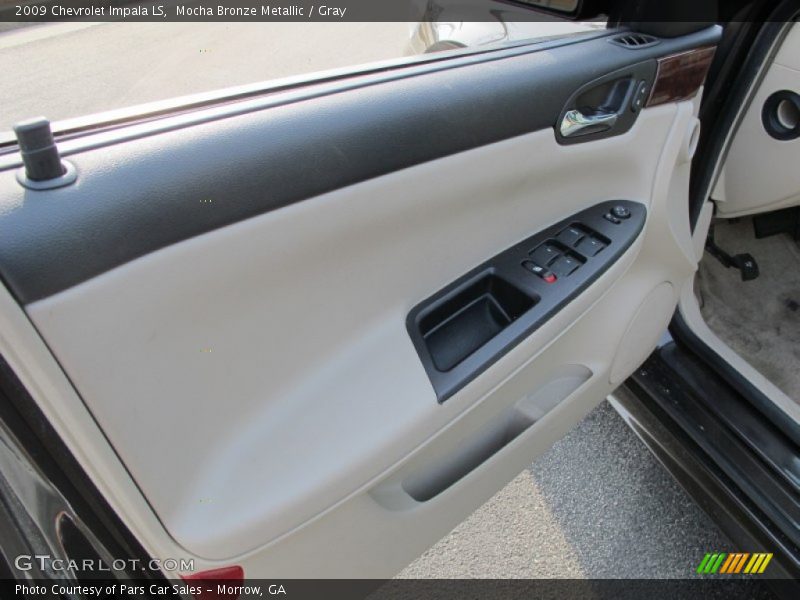 Mocha Bronze Metallic / Gray 2009 Chevrolet Impala LS