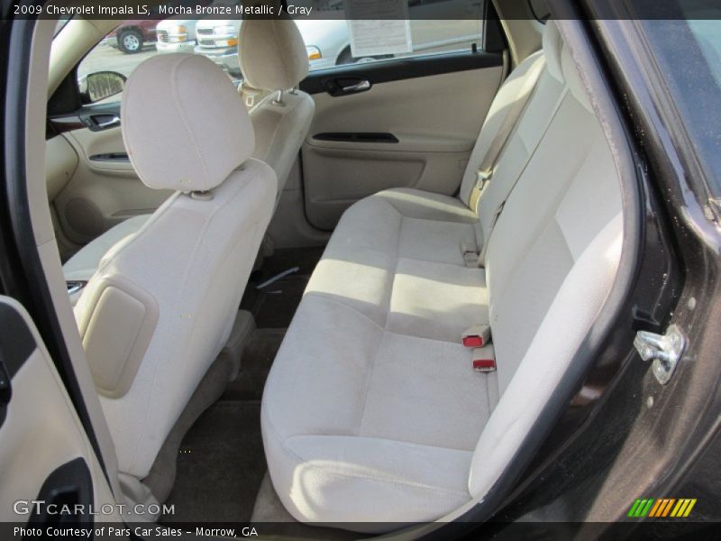 Mocha Bronze Metallic / Gray 2009 Chevrolet Impala LS