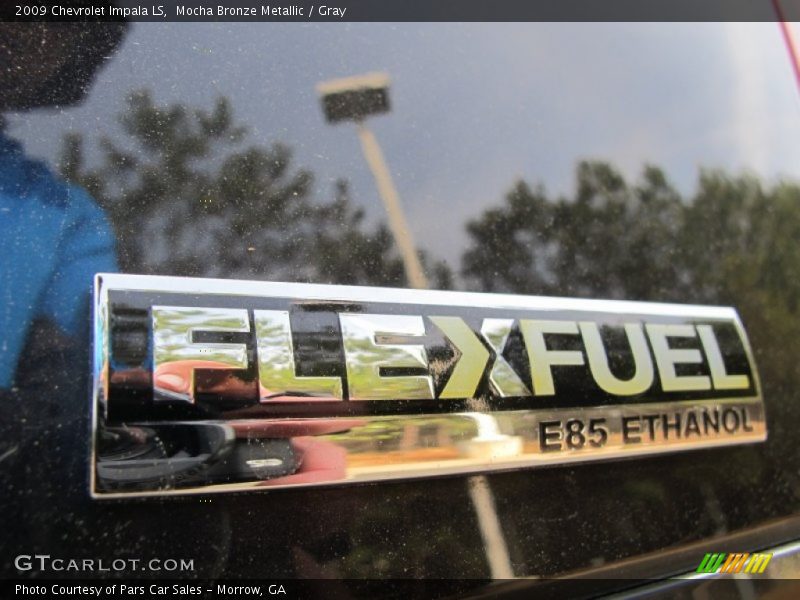 Mocha Bronze Metallic / Gray 2009 Chevrolet Impala LS