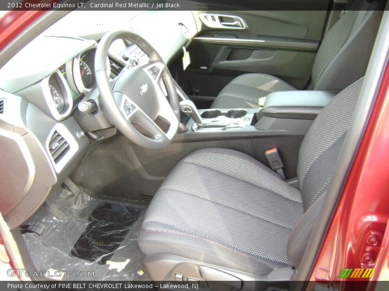 Cardinal Red Metallic / Jet Black 2012 Chevrolet Equinox LT