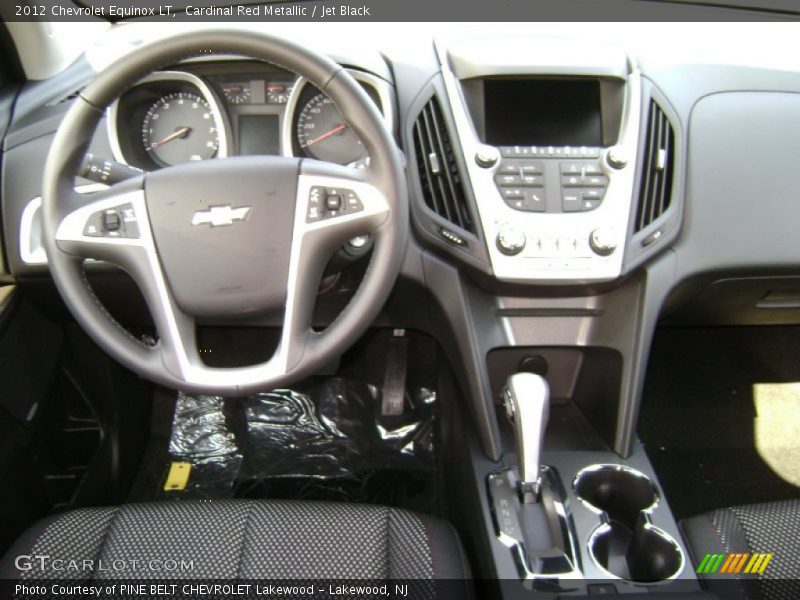 Cardinal Red Metallic / Jet Black 2012 Chevrolet Equinox LT
