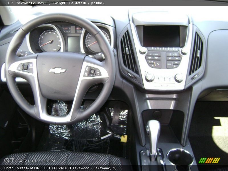 Twilight Blue Metallic / Jet Black 2012 Chevrolet Equinox LT