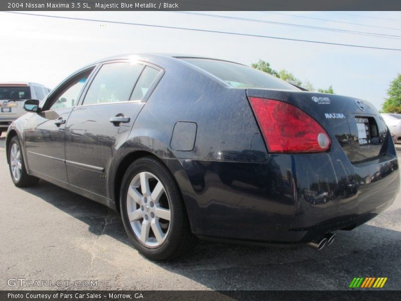 Majestic Blue Metallic / Black 2004 Nissan Maxima 3.5 SL