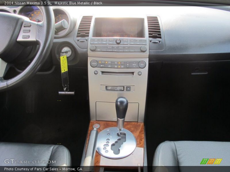 Majestic Blue Metallic / Black 2004 Nissan Maxima 3.5 SL