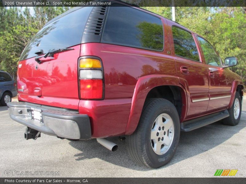 Sport Red Metallic / Tan/Neutral 2006 Chevrolet Tahoe LS