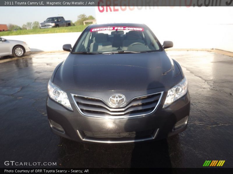 Magnetic Gray Metallic / Ash 2011 Toyota Camry LE