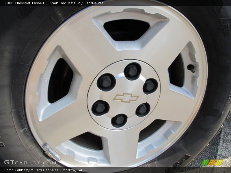 Sport Red Metallic / Tan/Neutral 2006 Chevrolet Tahoe LS