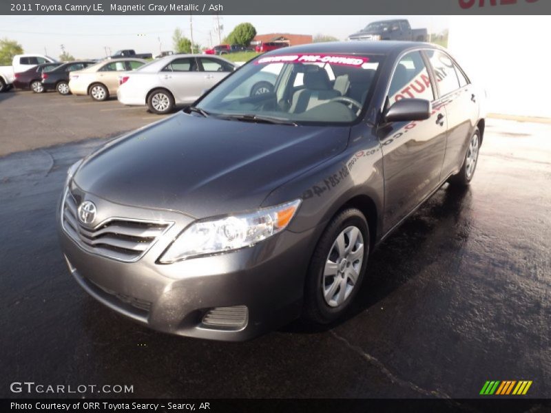 Magnetic Gray Metallic / Ash 2011 Toyota Camry LE