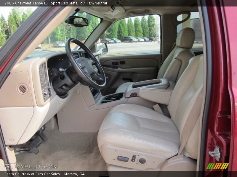 Sport Red Metallic / Tan/Neutral 2006 Chevrolet Tahoe LS