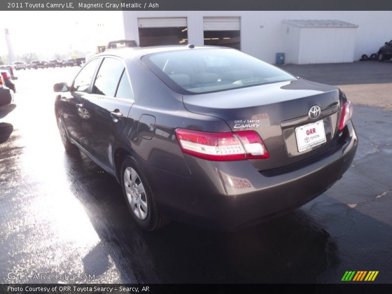 Magnetic Gray Metallic / Ash 2011 Toyota Camry LE