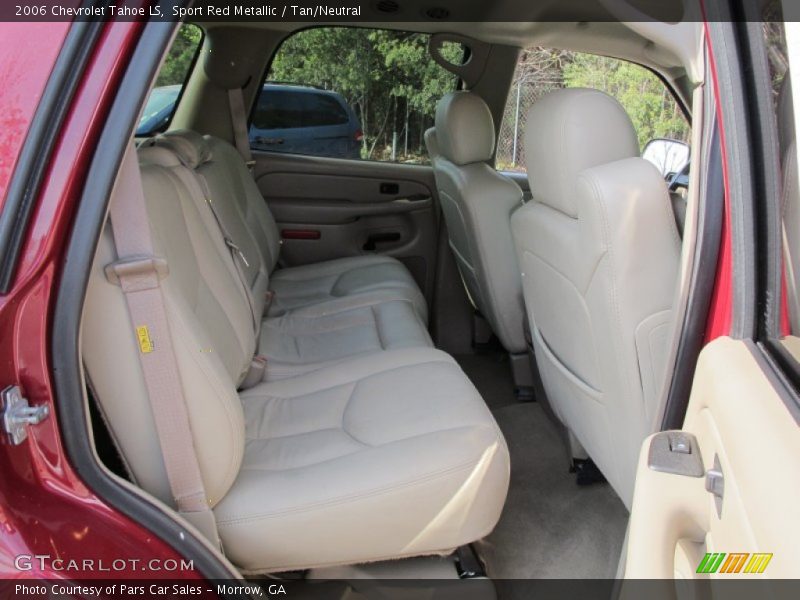 Sport Red Metallic / Tan/Neutral 2006 Chevrolet Tahoe LS