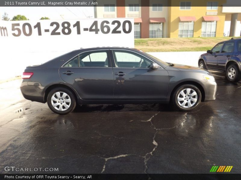 Magnetic Gray Metallic / Ash 2011 Toyota Camry LE