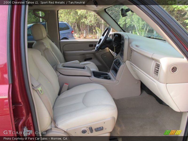 Sport Red Metallic / Tan/Neutral 2006 Chevrolet Tahoe LS