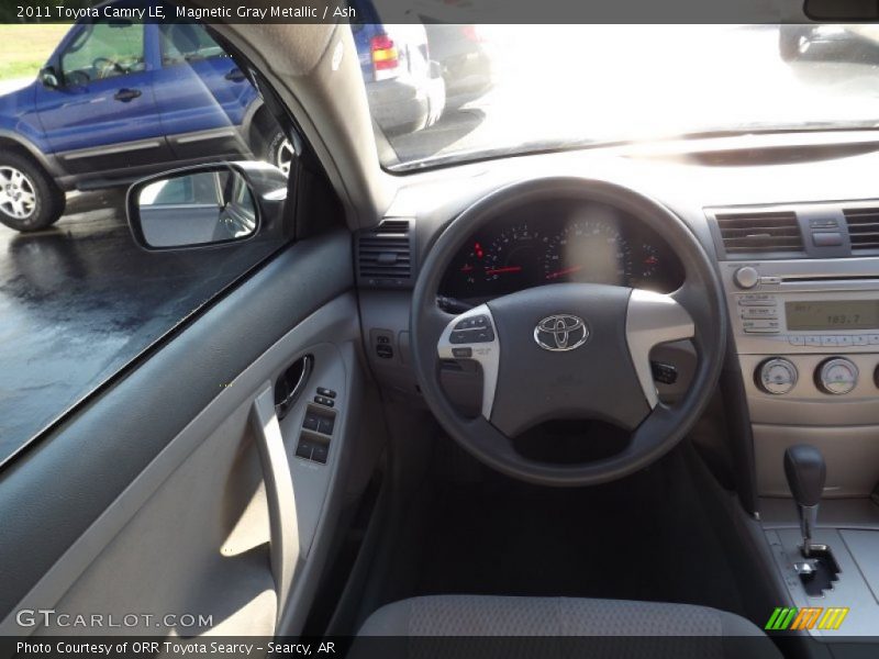 Magnetic Gray Metallic / Ash 2011 Toyota Camry LE