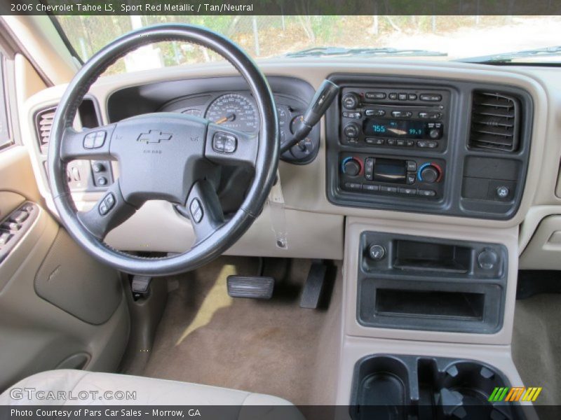 Sport Red Metallic / Tan/Neutral 2006 Chevrolet Tahoe LS