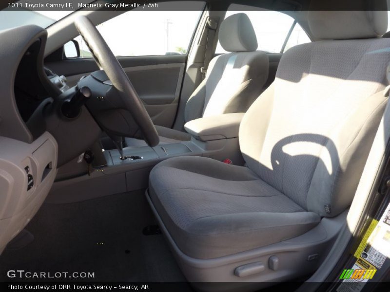Magnetic Gray Metallic / Ash 2011 Toyota Camry LE