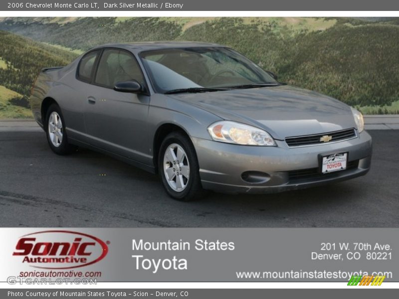 Dark Silver Metallic / Ebony 2006 Chevrolet Monte Carlo LT