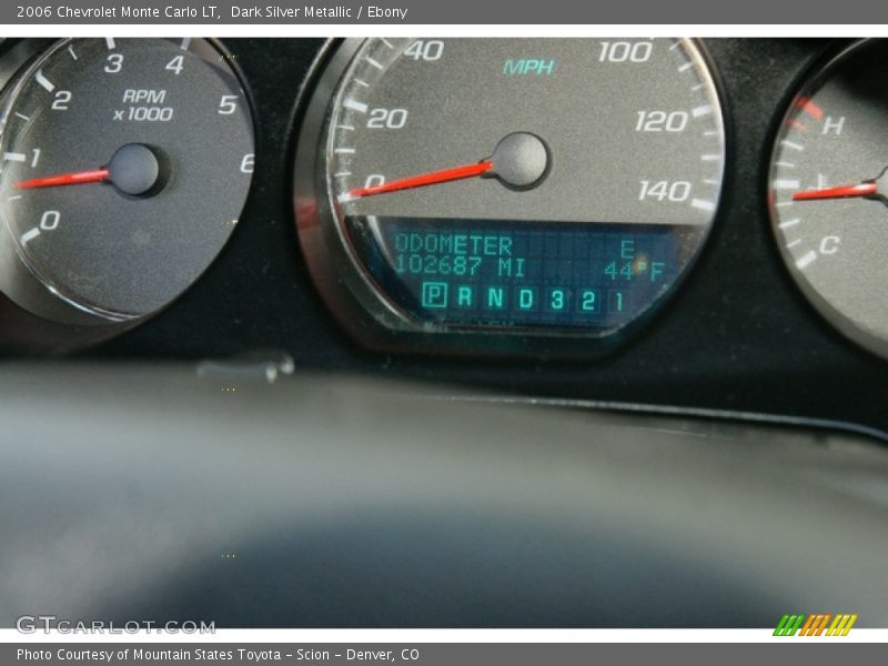 Dark Silver Metallic / Ebony 2006 Chevrolet Monte Carlo LT