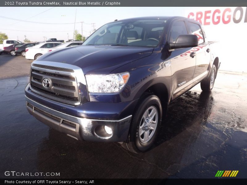 Nautical Blue Metallic / Graphite 2012 Toyota Tundra CrewMax