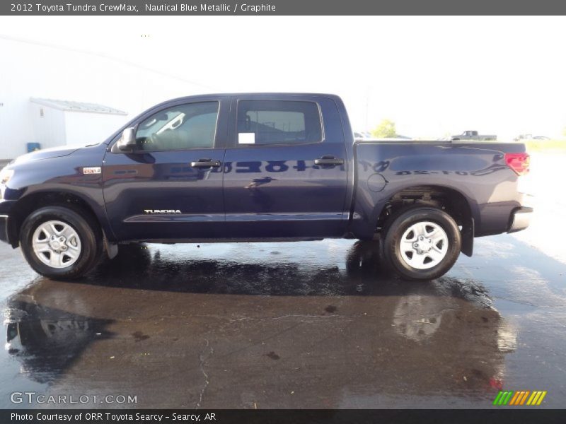 Nautical Blue Metallic / Graphite 2012 Toyota Tundra CrewMax