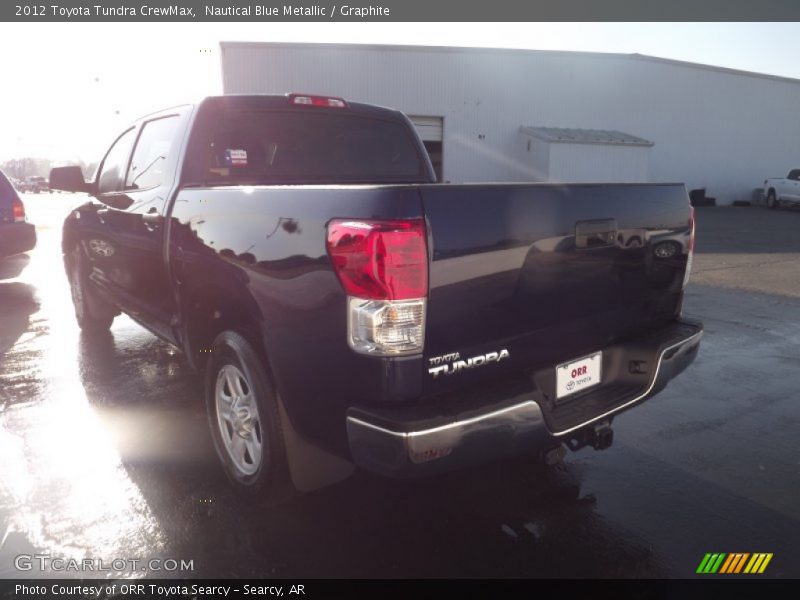 Nautical Blue Metallic / Graphite 2012 Toyota Tundra CrewMax