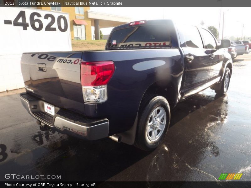 Nautical Blue Metallic / Graphite 2012 Toyota Tundra CrewMax