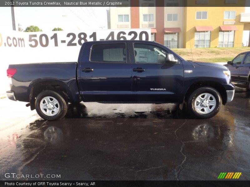 Nautical Blue Metallic / Graphite 2012 Toyota Tundra CrewMax