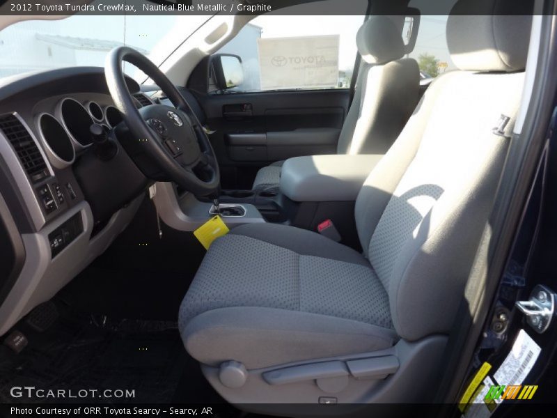 Nautical Blue Metallic / Graphite 2012 Toyota Tundra CrewMax