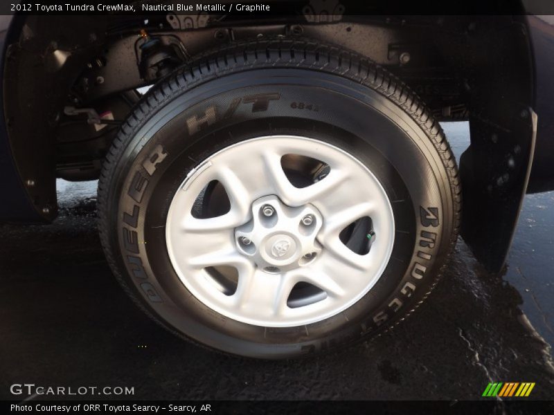 Nautical Blue Metallic / Graphite 2012 Toyota Tundra CrewMax