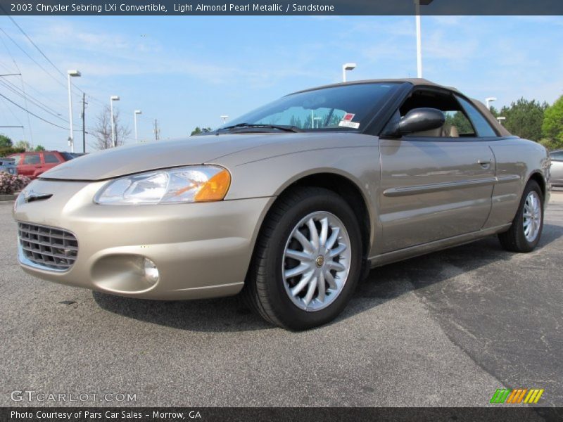 Front 3/4 View of 2003 Sebring LXi Convertible