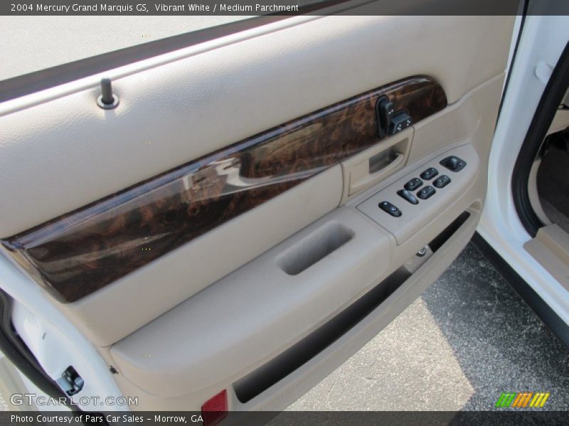 Vibrant White / Medium Parchment 2004 Mercury Grand Marquis GS
