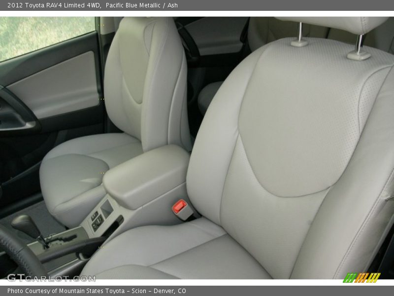 Pacific Blue Metallic / Ash 2012 Toyota RAV4 Limited 4WD