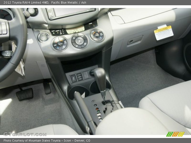 Pacific Blue Metallic / Ash 2012 Toyota RAV4 Limited 4WD