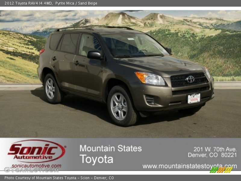 Pyrite Mica / Sand Beige 2012 Toyota RAV4 I4 4WD