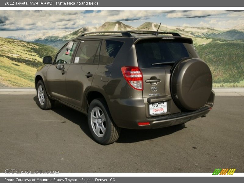 Pyrite Mica / Sand Beige 2012 Toyota RAV4 I4 4WD