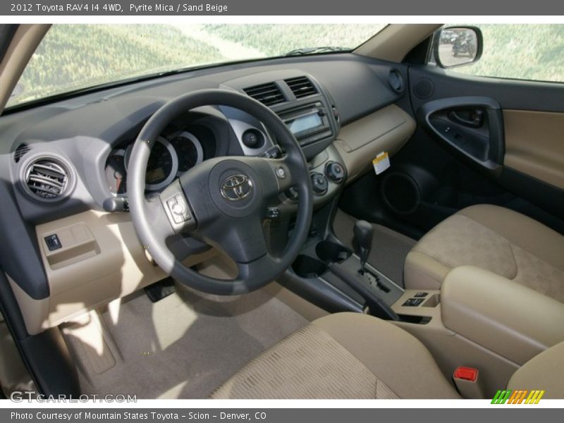 Pyrite Mica / Sand Beige 2012 Toyota RAV4 I4 4WD
