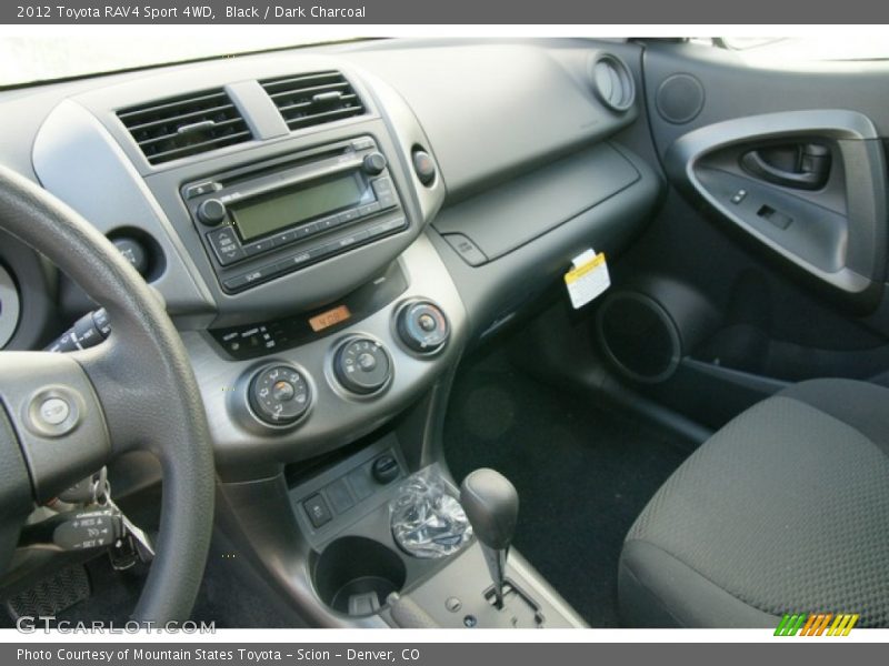 Black / Dark Charcoal 2012 Toyota RAV4 Sport 4WD