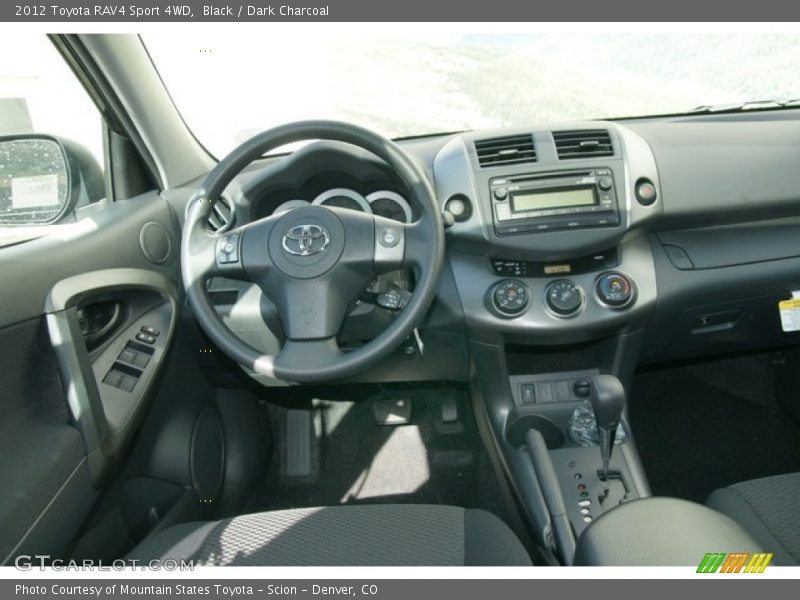 Black / Dark Charcoal 2012 Toyota RAV4 Sport 4WD