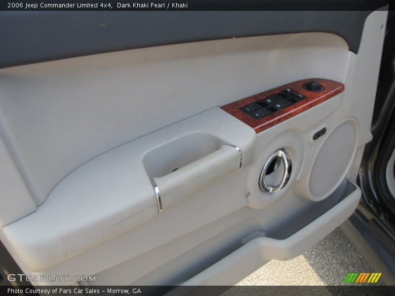 Dark Khaki Pearl / Khaki 2006 Jeep Commander Limited 4x4