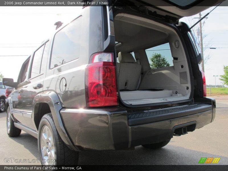 Dark Khaki Pearl / Khaki 2006 Jeep Commander Limited 4x4