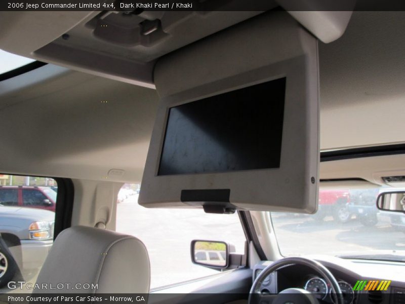 Dark Khaki Pearl / Khaki 2006 Jeep Commander Limited 4x4