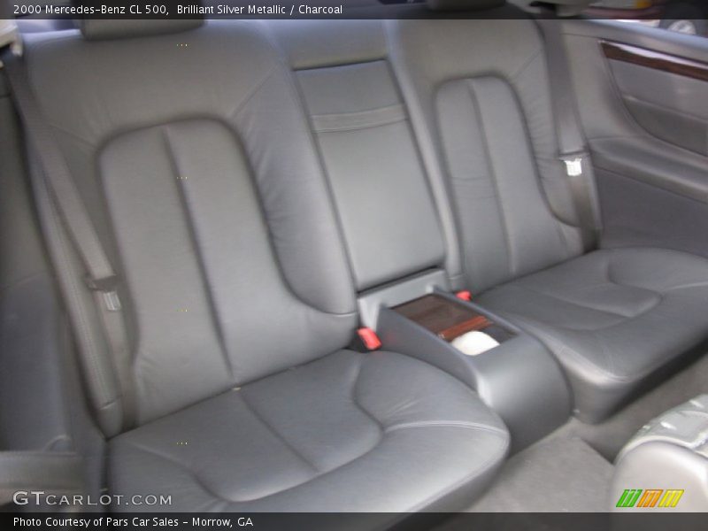 Brilliant Silver Metallic / Charcoal 2000 Mercedes-Benz CL 500