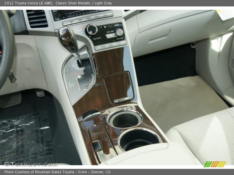 Classic Silver Metallic / Light Gray 2012 Toyota Venza LE AWD