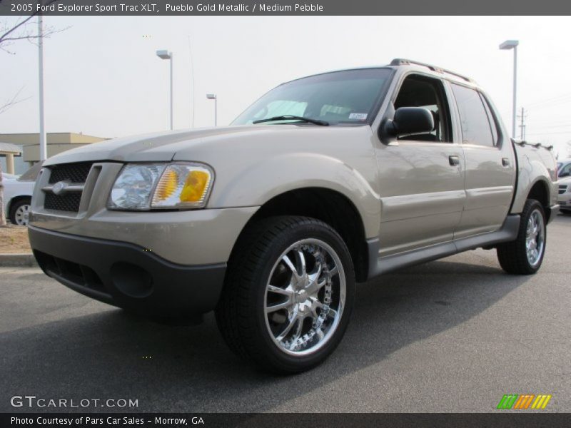 Pueblo Gold Metallic / Medium Pebble 2005 Ford Explorer Sport Trac XLT