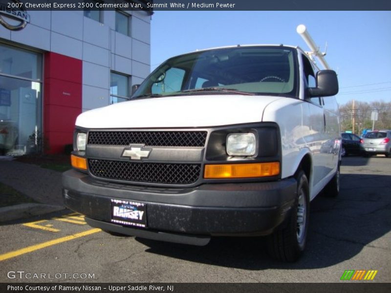 Summit White / Medium Pewter 2007 Chevrolet Express 2500 Commercial Van